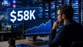$10.000 in dit aandeel werd $58.000 en het ontploft opnieuw