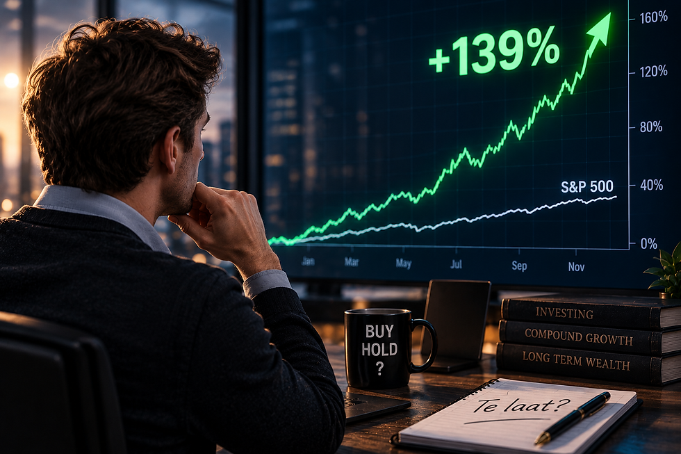Dit aandeel stijgt 139% en verslaat de S&P 500: is het nu te laat om te kopen?