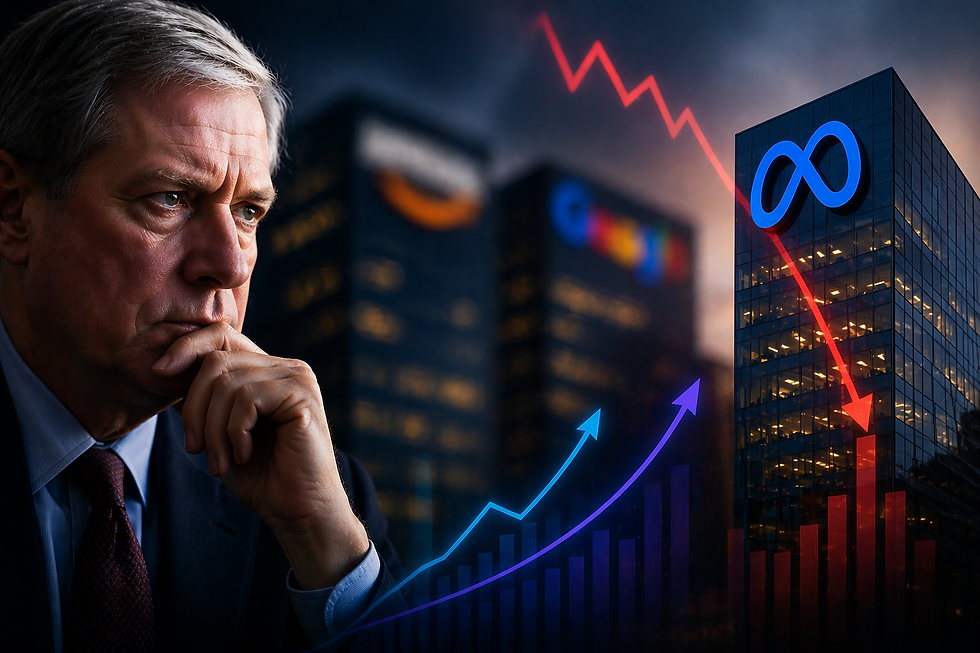 Druckenmiller verkoopt Meta en zet vol in op deze 2 AI aandelen met directe winst