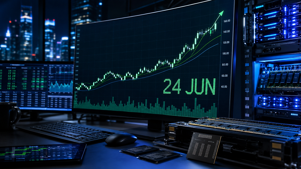 Dit AI-aandeel kan op 24 juni ontploffen: koopkans of valkuil na 250% rally?