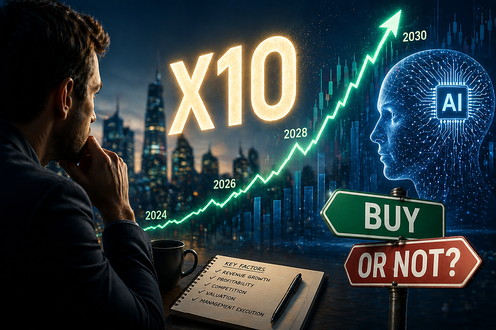 Dit AI-aandeel kan 10x tegen 2030 – moet je nu instappen of is het te laat?