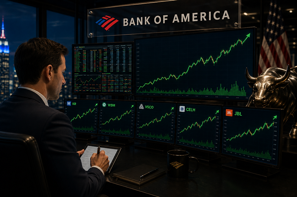 Analisten Bank of America noemen 2 onbekende aandelen die nu nog van AI profiteren