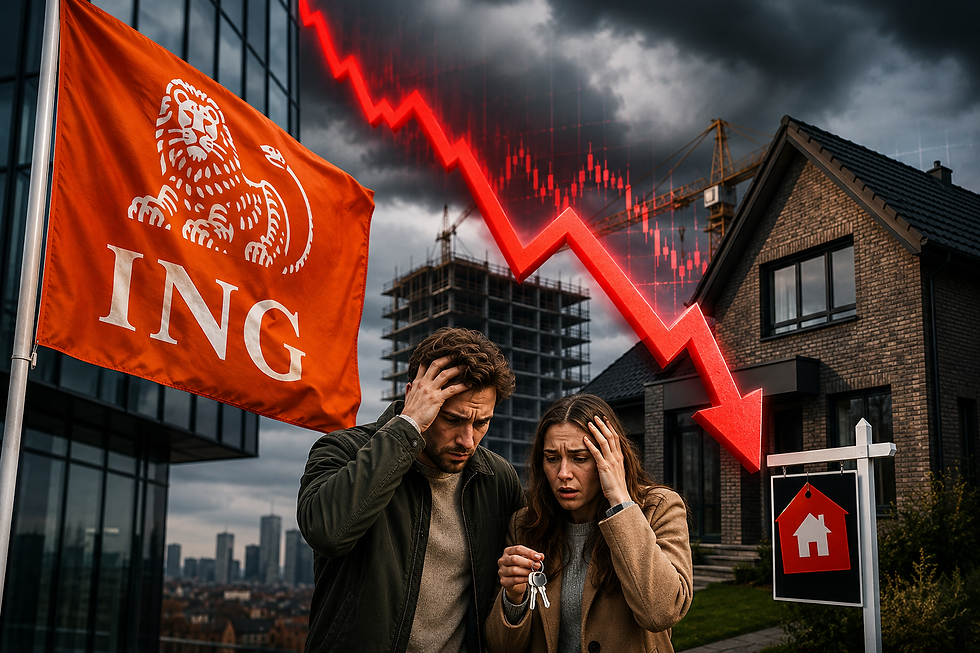 ING komt met slecht nieuws voor huizenkopers: Nederlandse vastgoedmarkt krijgt nieuwe tik
