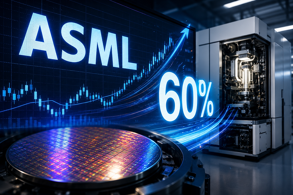 ASML stijgt al 60%: waarom de cijfers morgen het aandeel toch kunnen laten knallen