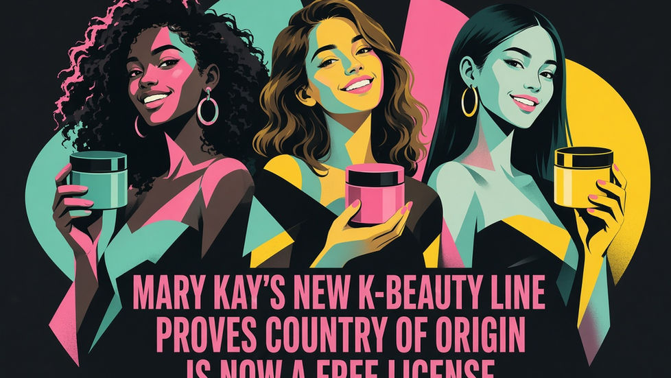 Mary Kay’s New K-Beauty Line Proves Country of Origin Is Now a Free License
