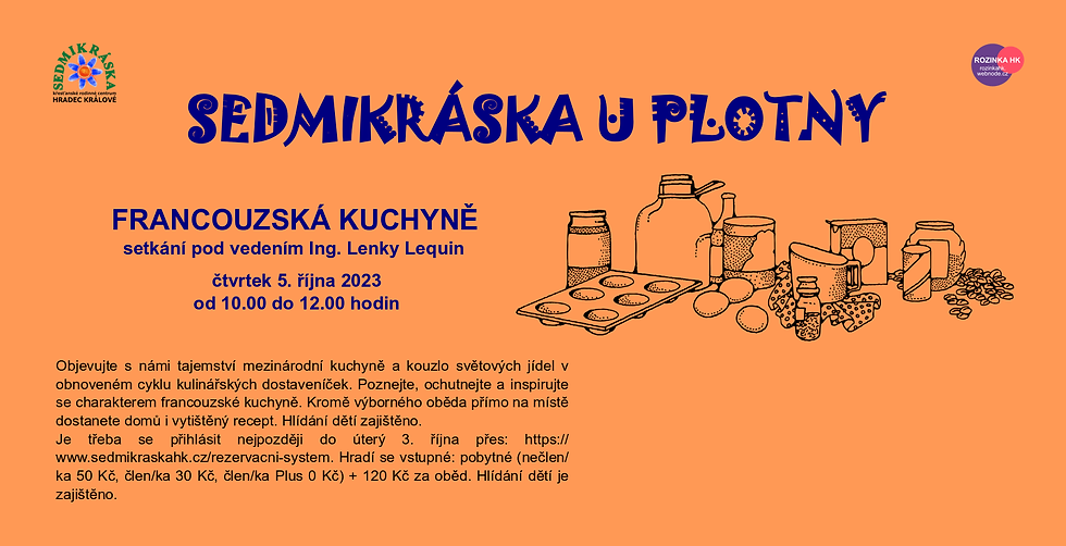 Sedmikráska u plotny: Francouzská kuchyně