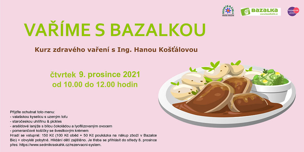 Vaříme s Bazalkou ZRUŠENO!!!
