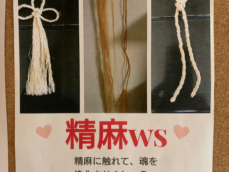 精麻ワークショップ　