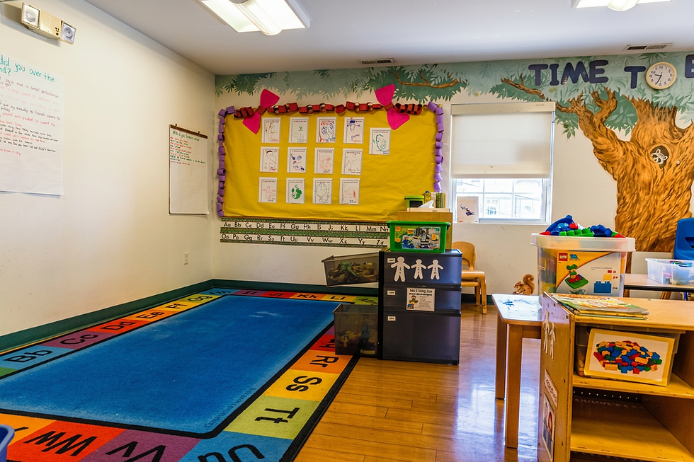 Classroom for Connecticut early childhood education.