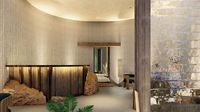 Spa dành cho nam giới với thiết kế mạnh mẽ.