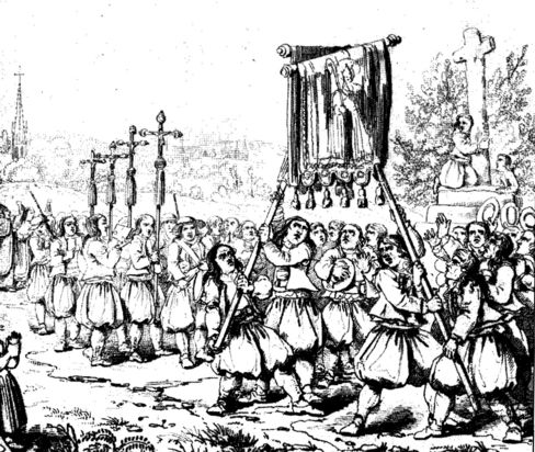 Du grabuge dans deux pardons bretons