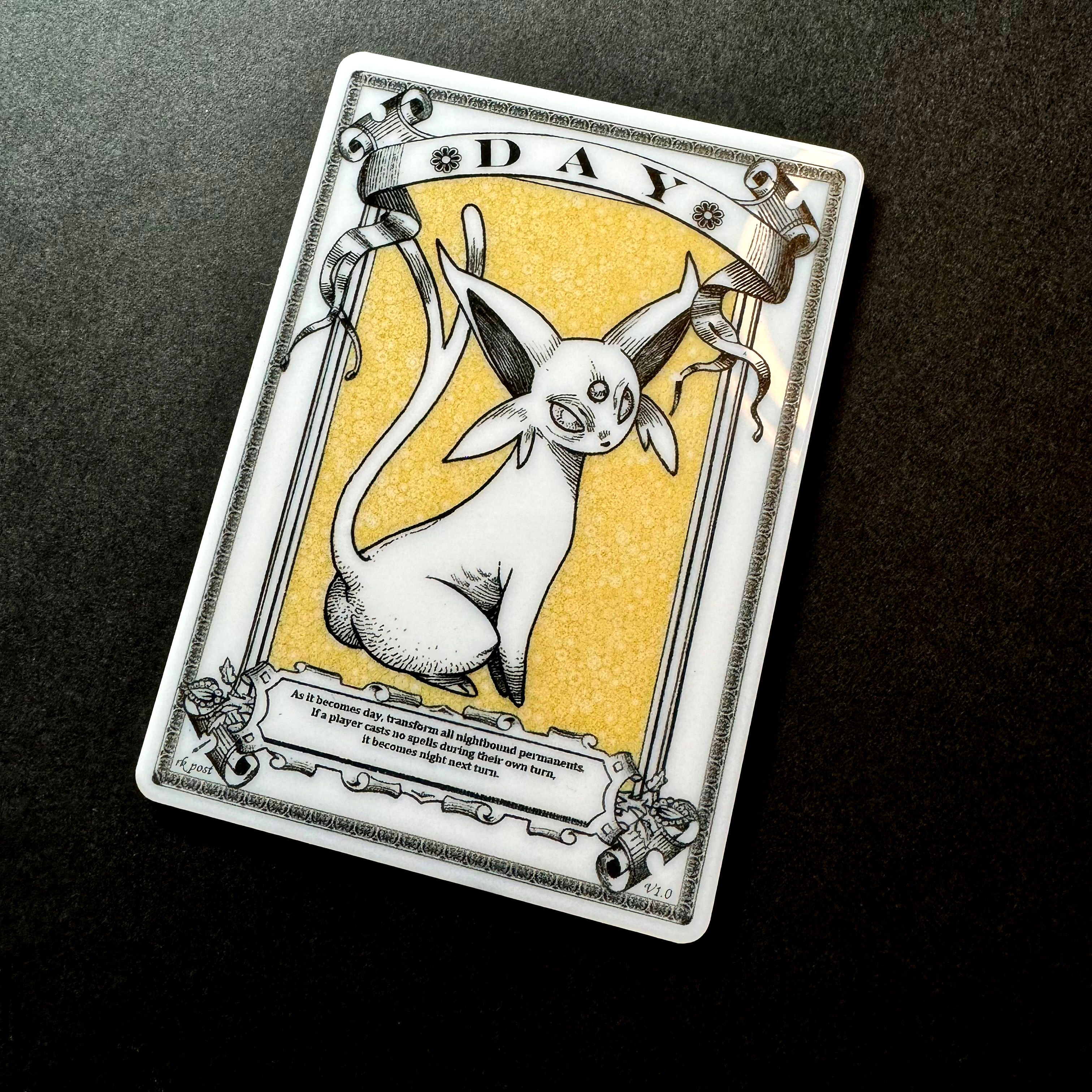 APT119 Day 2 Acrylic Printed Token