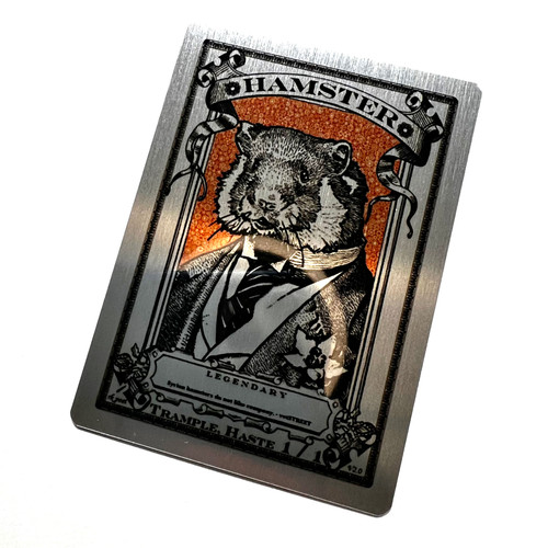 PAT056 Hamster 1 Aluminum Token rkpost