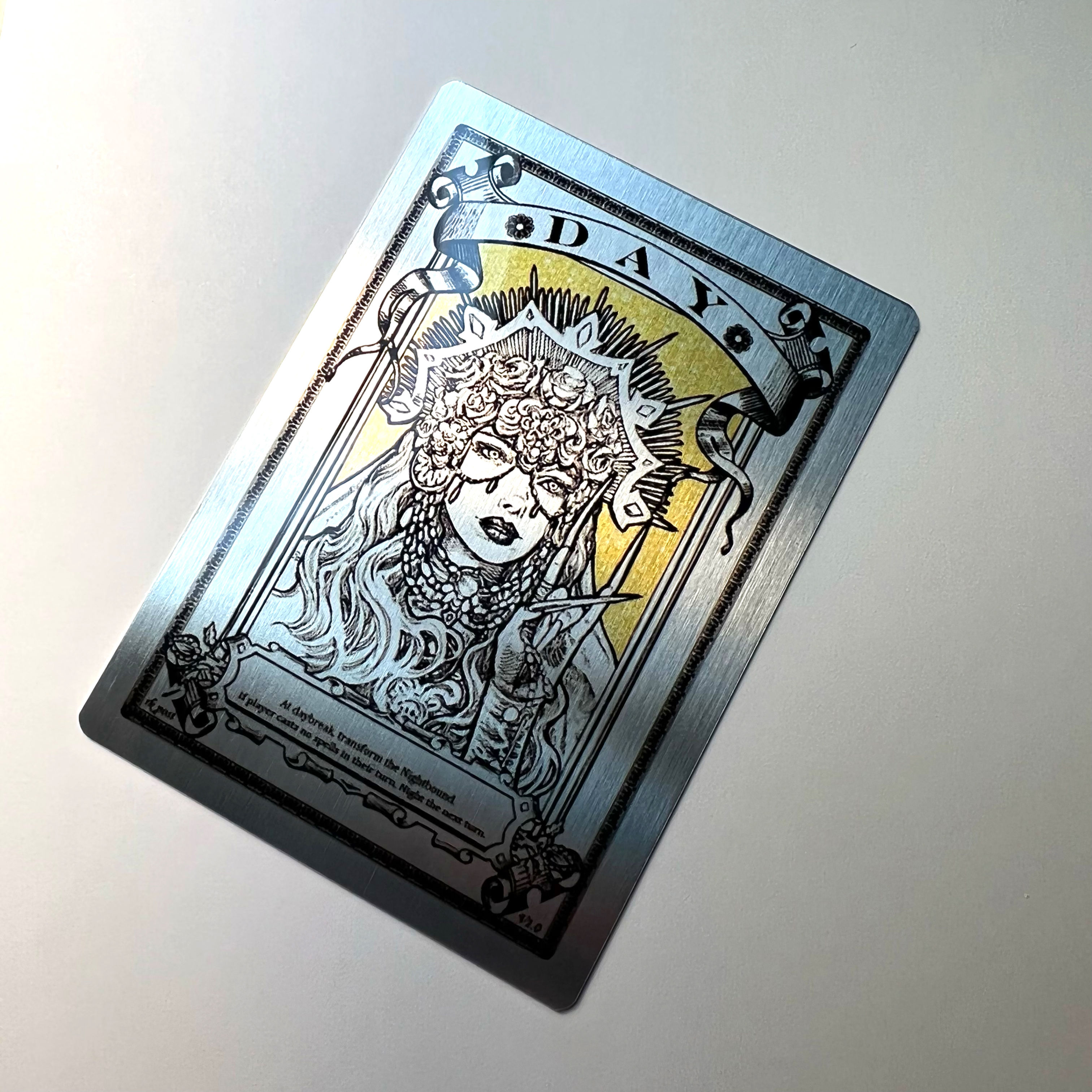 PAT035 Day Marker 1 Aluminum Token