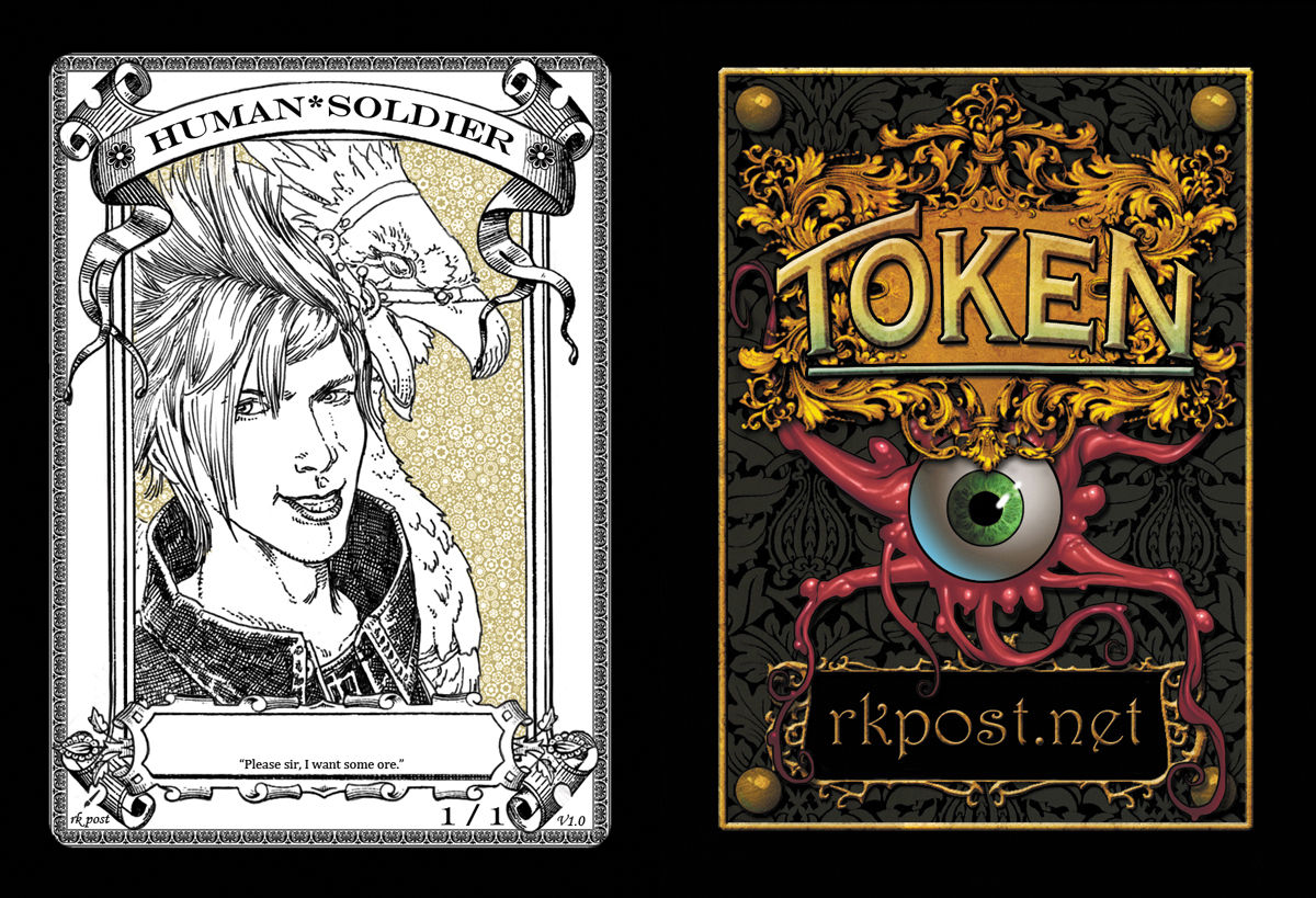 T746 Classic Human Soldier 7 Token