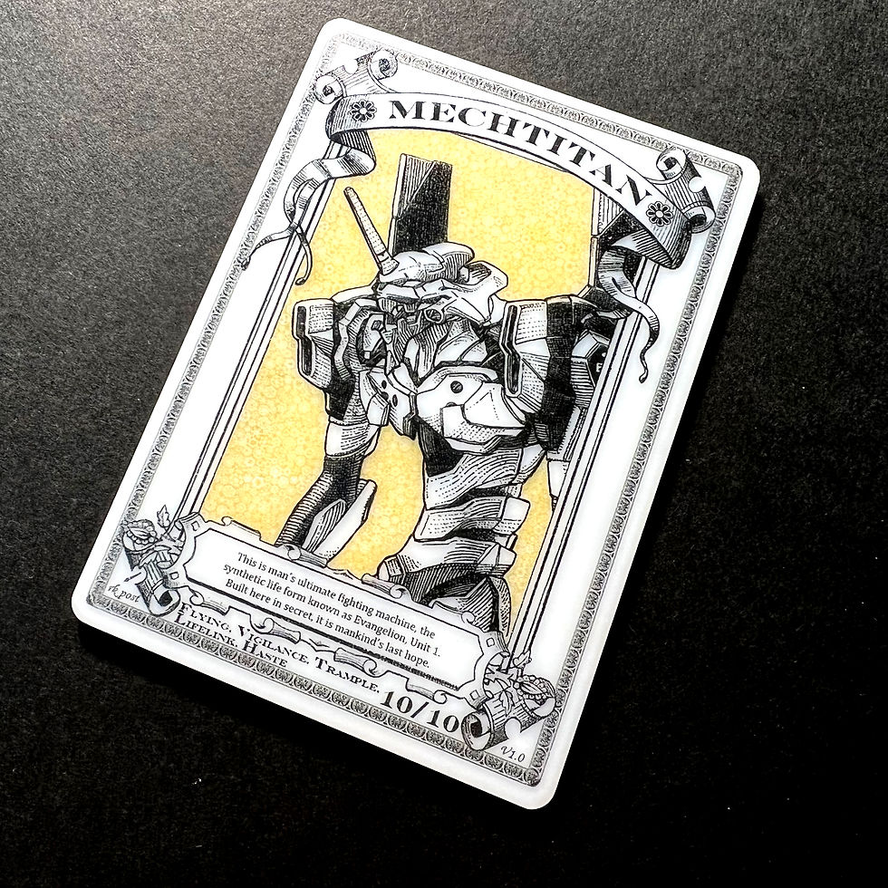 APT105 Mechtitan 1 Acrylic Printed Token