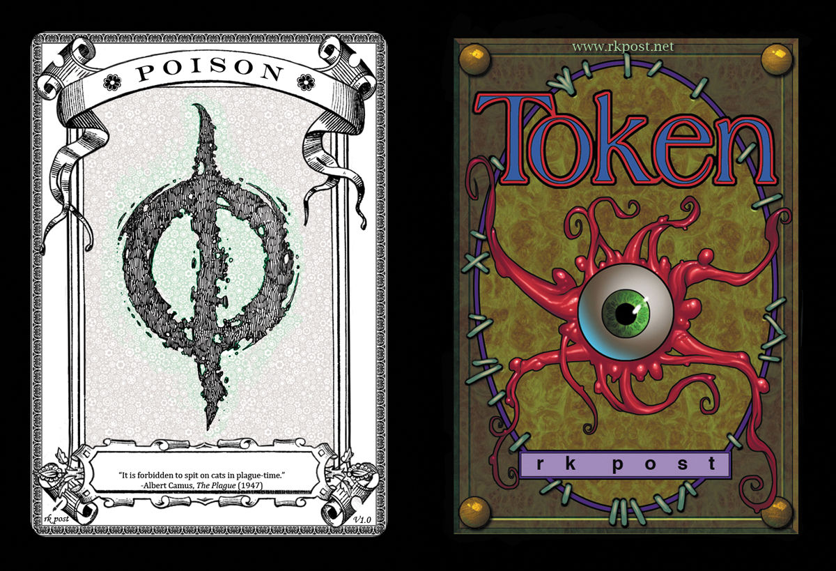 T408 Classic Poison Counter 2 Token