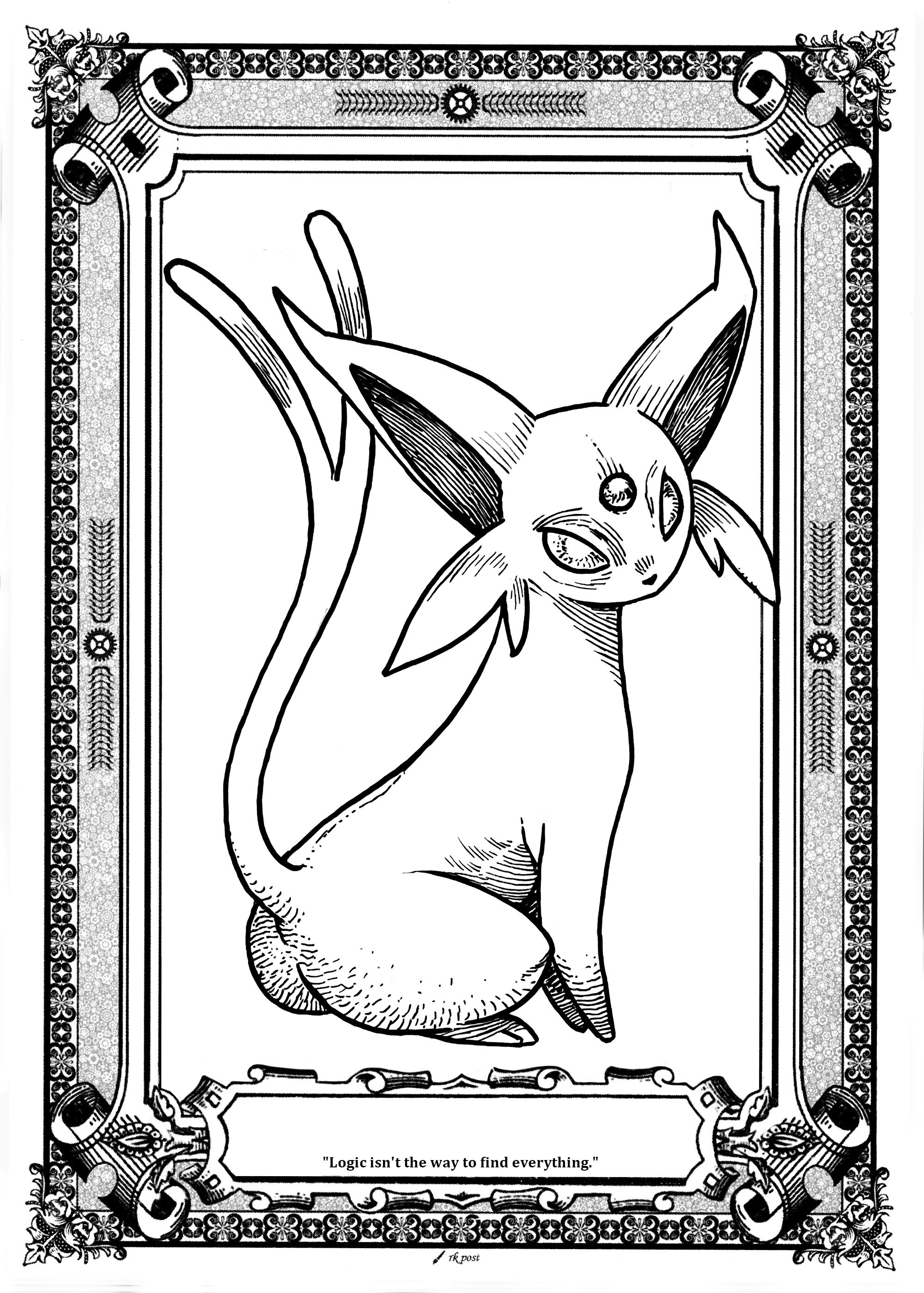 TP62 Espeon Small Print