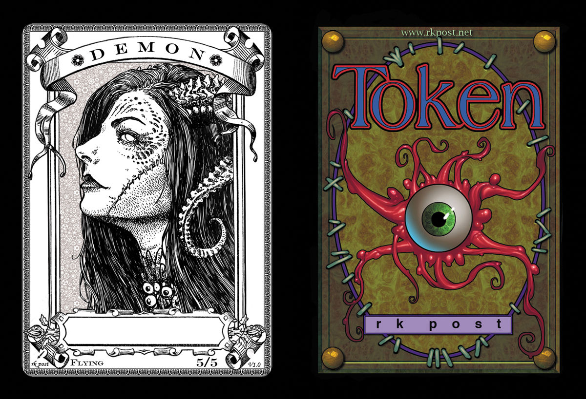T343 Classic Demon 5 Token