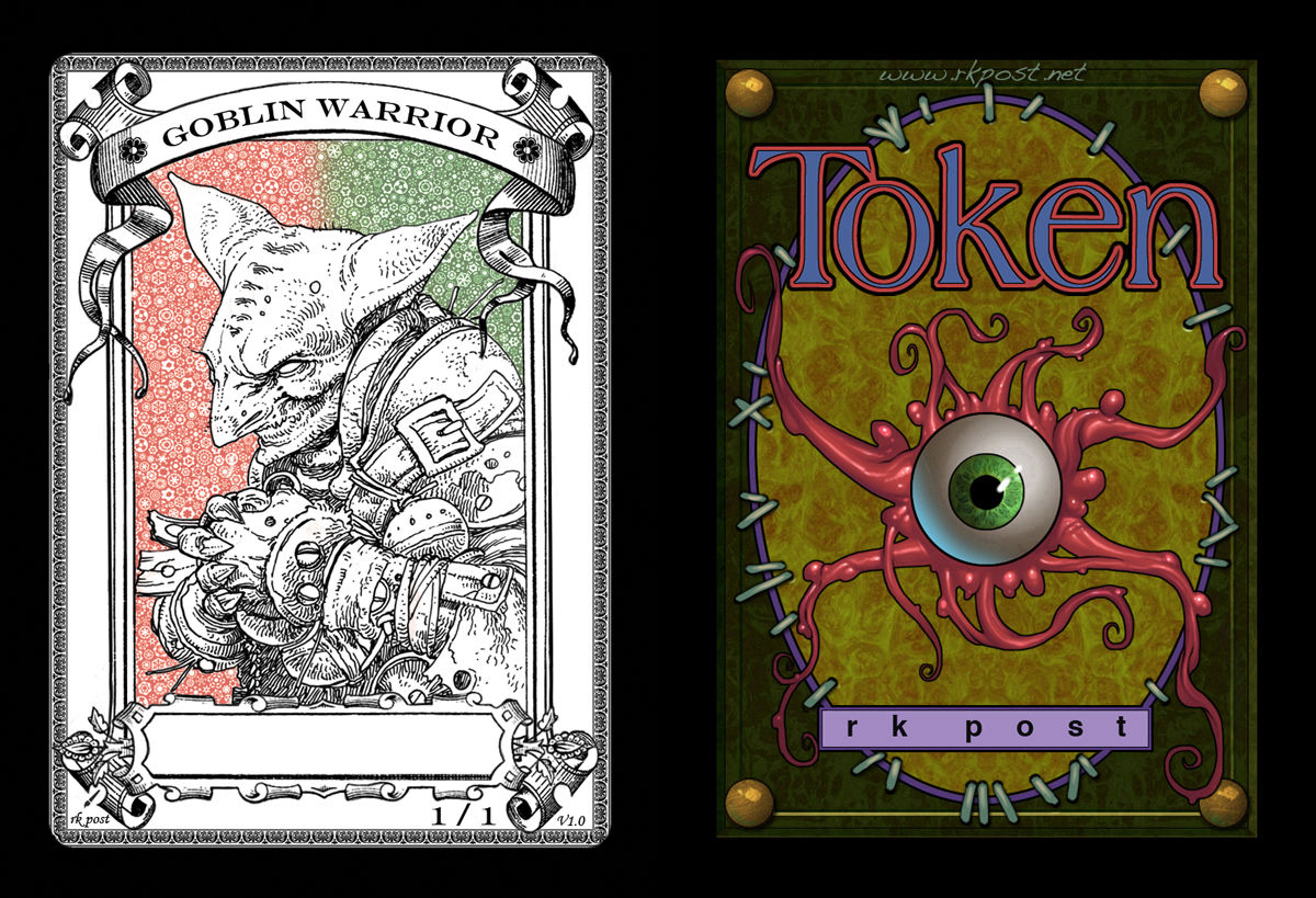 T279 Classic Goblin Warrior 1 Token