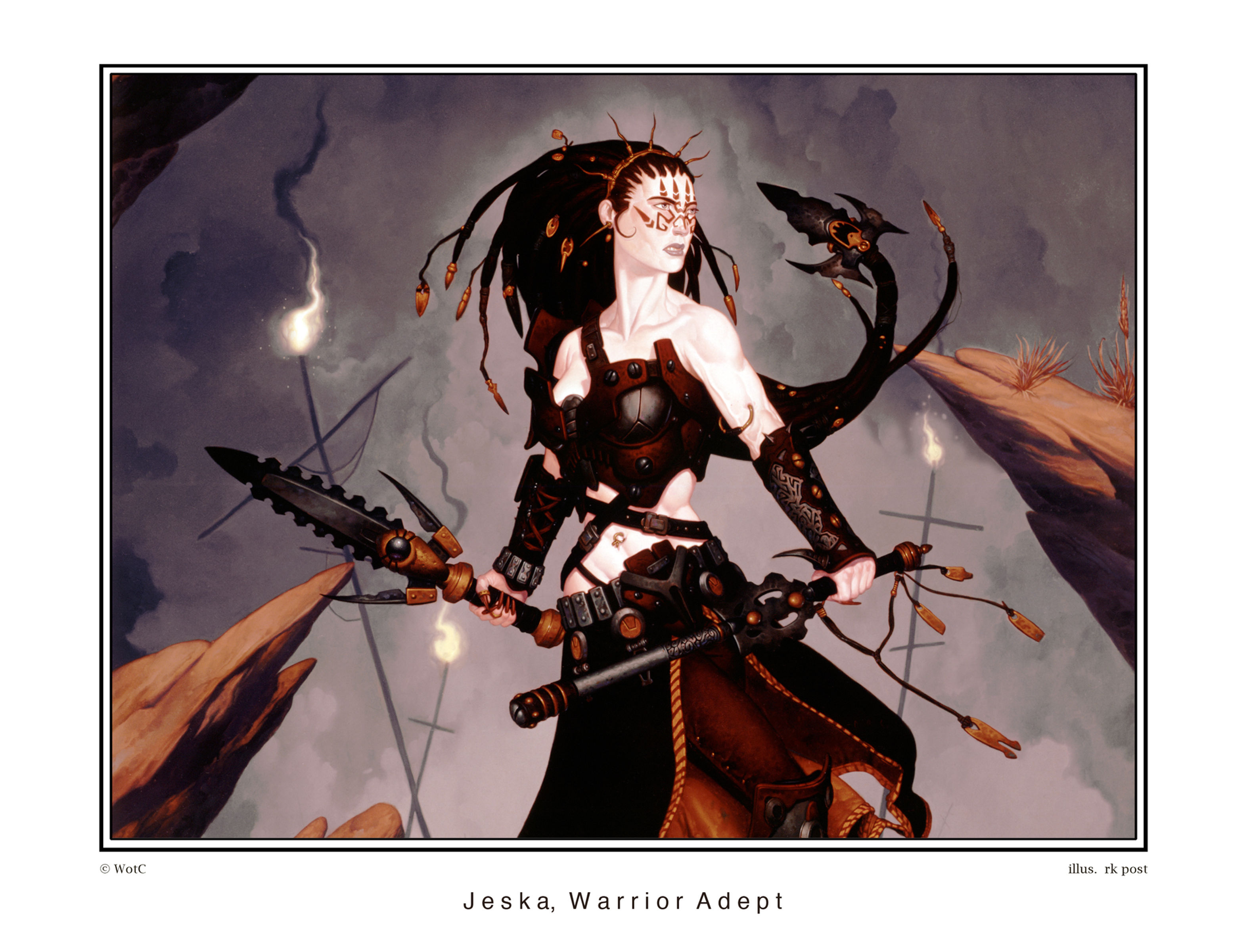 MP15 Jeska, Warrior Adept Print