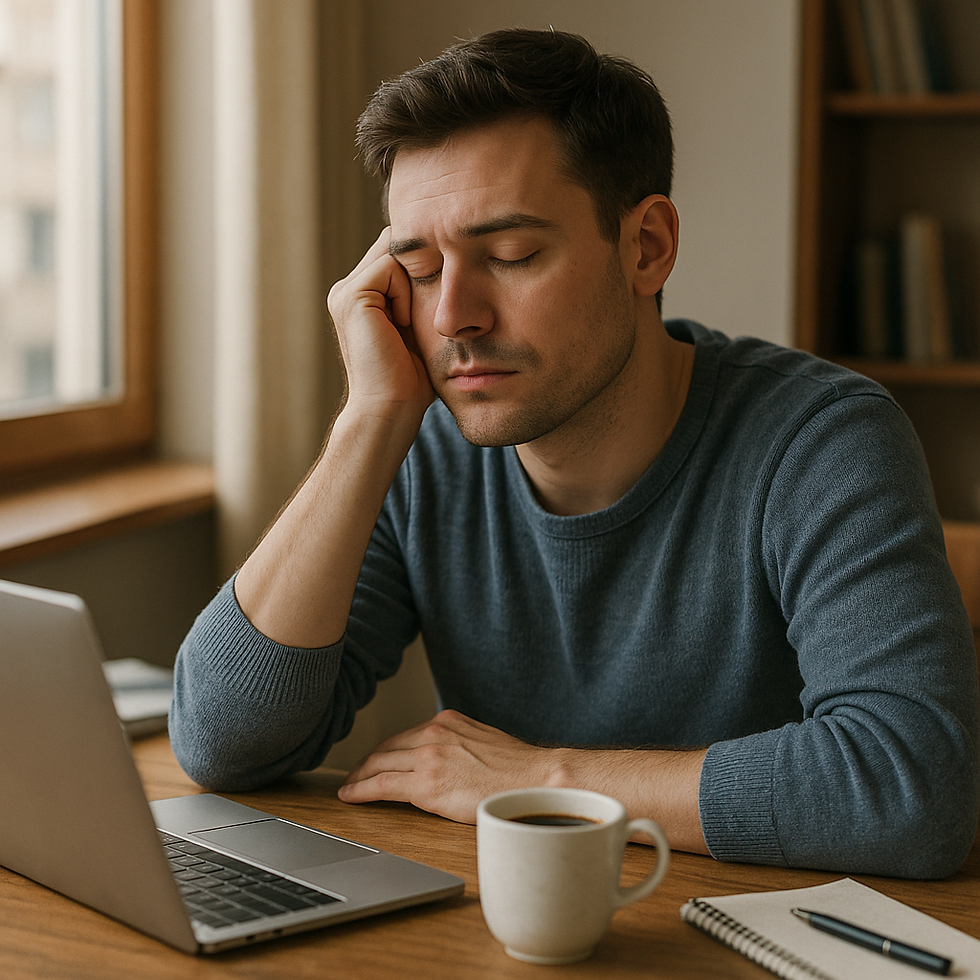 Manchmal braucht es nicht mehr als einen Atemzug, eine Pause und einen freundlichen Satz zu sich selbst.