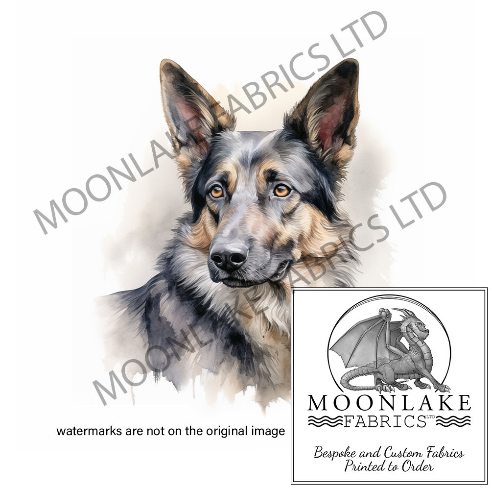 Tri Alsatian Portrait