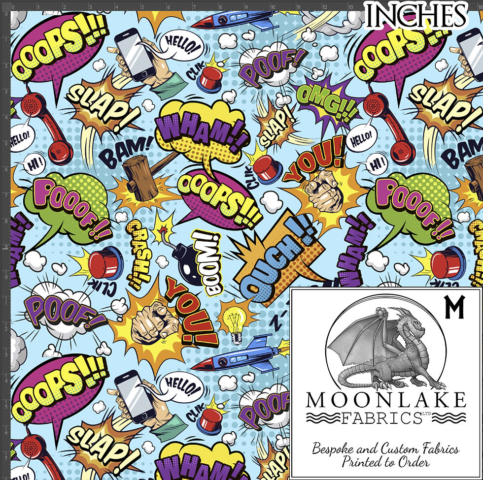 Thumbnail: Cartoon Words Small, Medium, Large, Meters/Yards