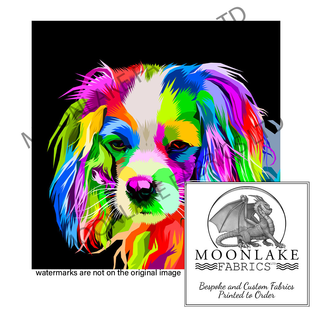 Abstract Cocker Spaniel