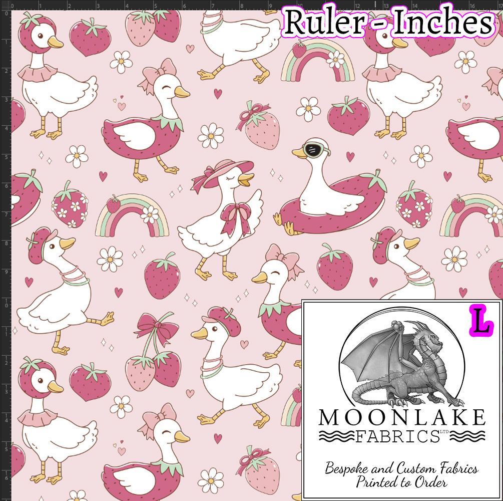 Strawberry Goose Large Pink