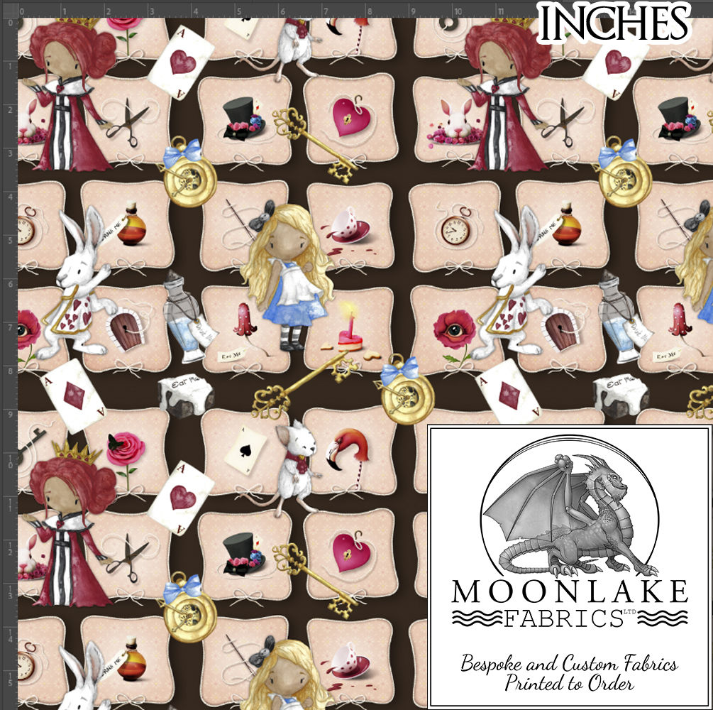 Alice Brown and Cream Squares