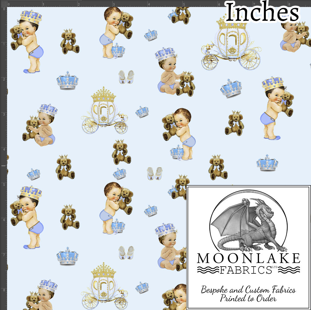 Vintage Baby Boys Light Blue on Blue