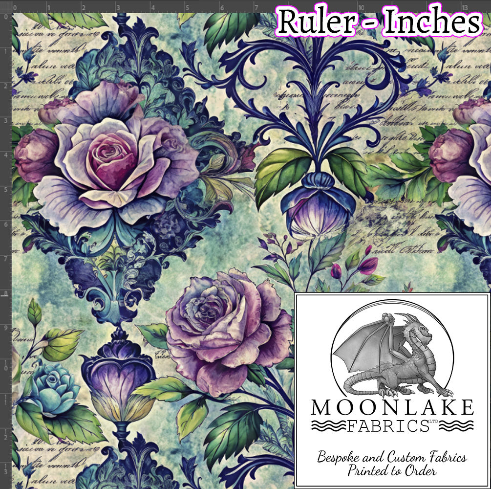 Forest Dream E 100% Cotton 130gsm Sewing Fabric - Size: 111.39cm wide (44 i