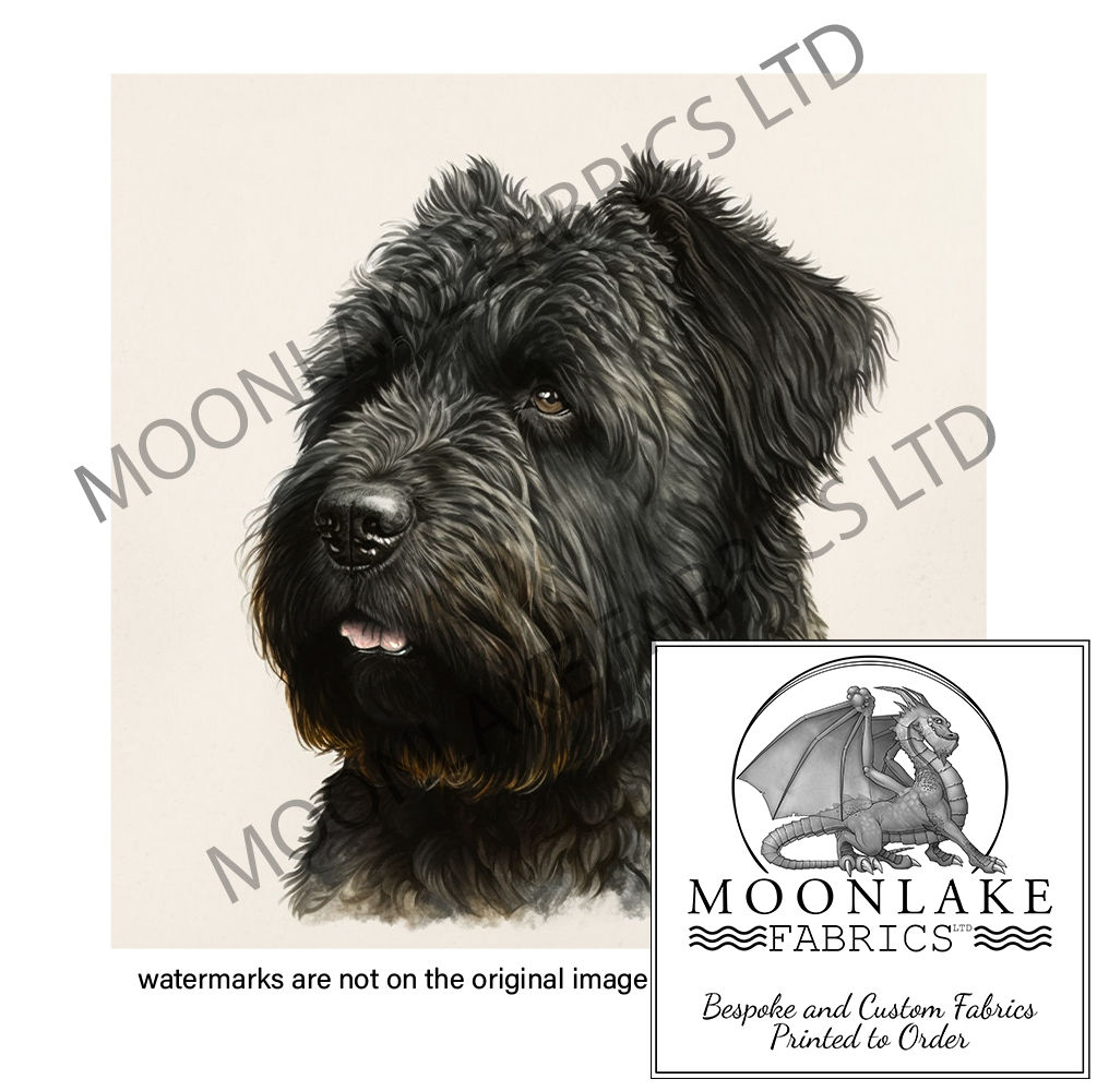 Bouvier des Flandres Looking Left