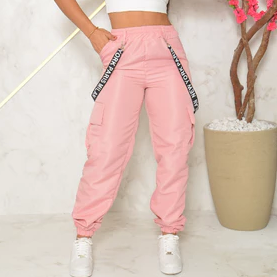 Miniatura: Calça Jogger Cargo Streetwear com Suspensório