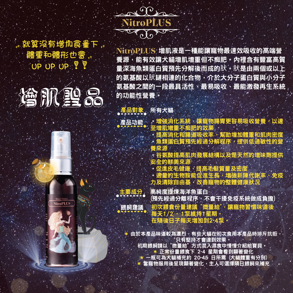 Maxx Mania 增肌液 NitroPLUS