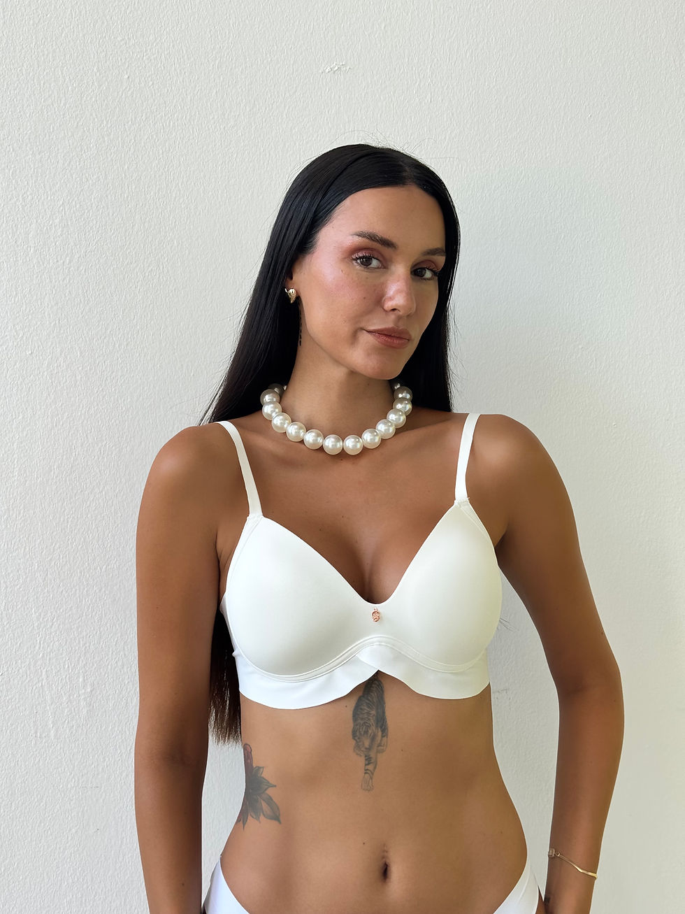 Kod 703 Tek Sütyen Ekru