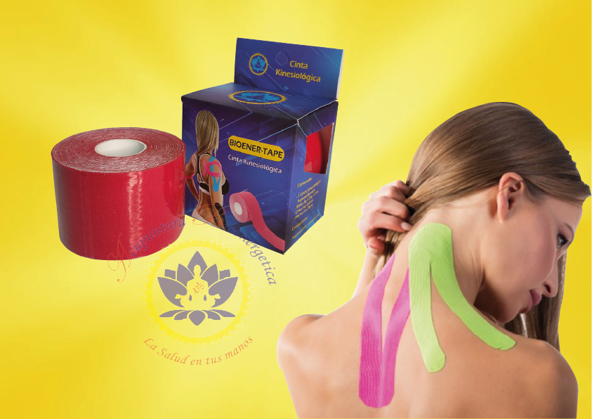CINTA KINESIOLOGICA ROJA