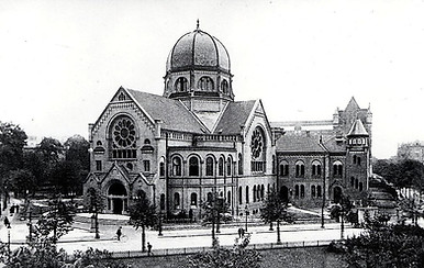 Synagogue de Bornplatz - déambulations européennes
