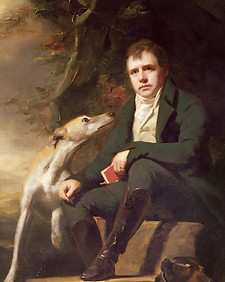 Portrait  Walter Scott-déambulations européennes
