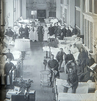 Longue Bibliothèque Blenheim 1914-déambulations européennes