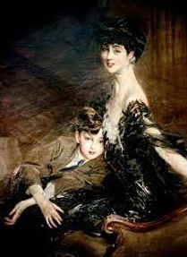  Consuelo et son fils  Ivor par Giovanni Boldini