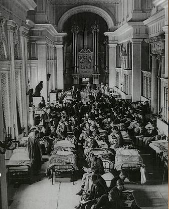 Longue Bibliothèque Blenheim 1940-déambulations européennes
