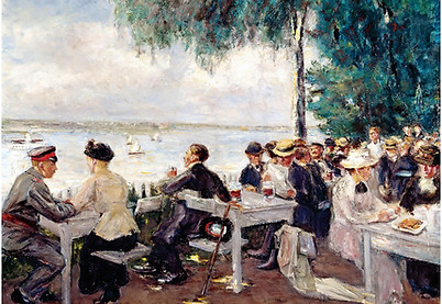 Terrasse sur la Havel-déambulations européennes