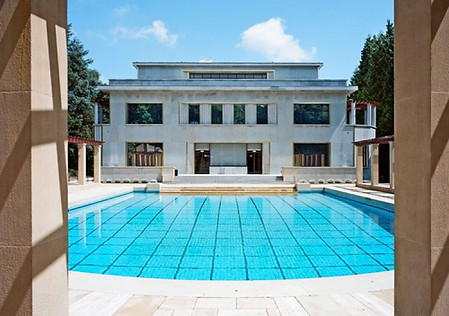 Piscine Villa Empain-déambulations européennes