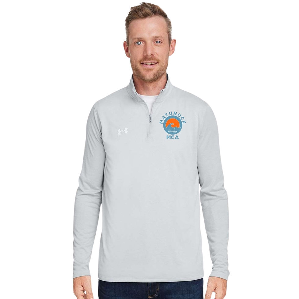 Thumbnail: Under Armour Men's Team Tech - Quarter-Zip Pullover