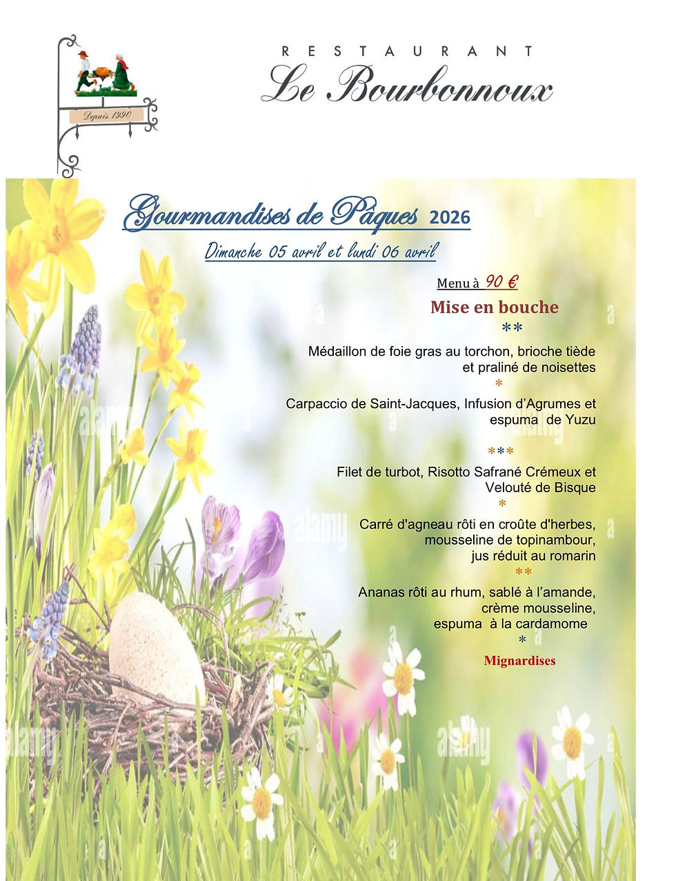 Gourmandises de Pâques 2026