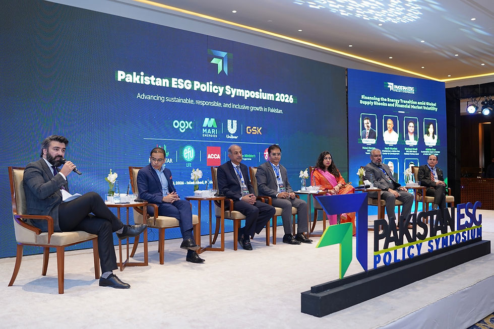 ACCA Pakistan at Pakistan ESG Policy Symposium 2026