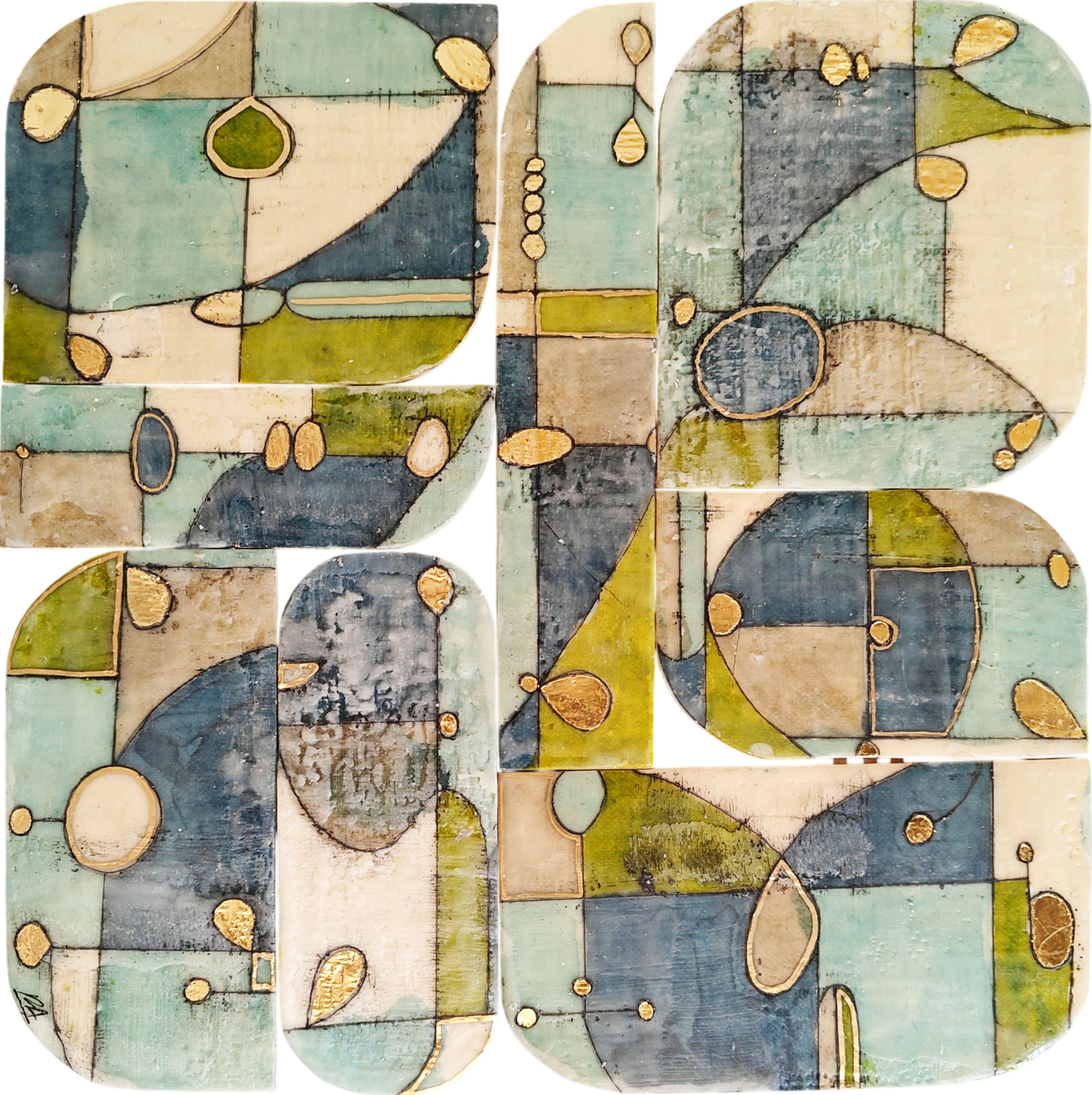 Tableau Abstrait E562