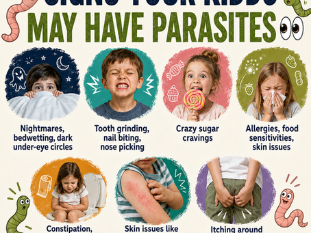 Signs Your Kiddo May Have Parasites 👀